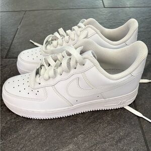 Nike White Air Force 1s women’s size 8